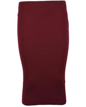 Kangra Pencil Skirts - Red