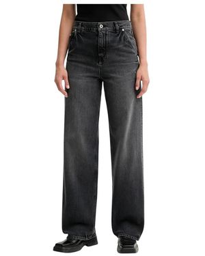 KENZO Gerades Jeans - Schwarz