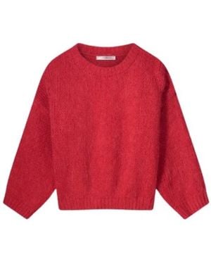 Summum Round-Neck Knitwear - Red