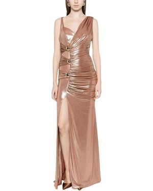 Babylon Maxi Jurken - Bruin
