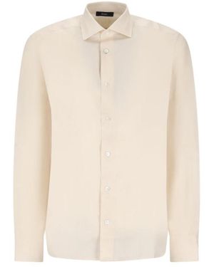 Herno Casual Shirts - Natural
