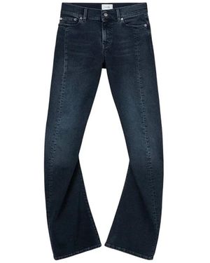 Haikure Jeans Mit Schlag - Blau