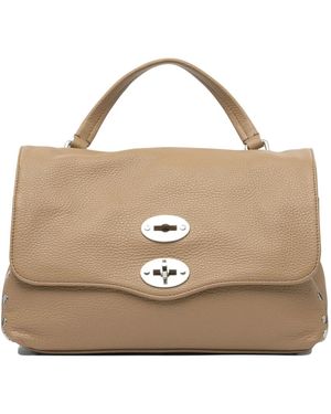 Zanellato Leren Handtas Voor Vrouwen - Naturel