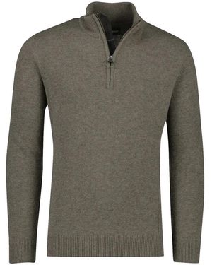 Barbour Truien & Vesten ,Bruin ,Bruine Trui Voor - Groen