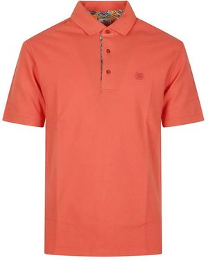 Etro Polo Hemden - Rood