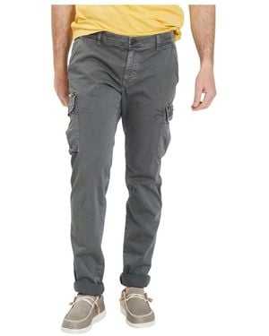 Mason's Straight Trousers - Bleu
