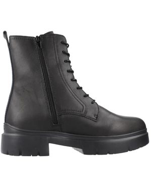 Stonefly Phoebe 37 Zip Lth Studs - Schwarz