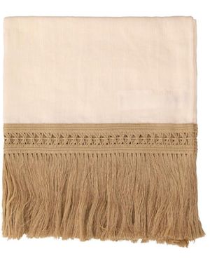 Max Mara Scarves - Natural
