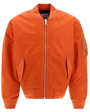 Stussy Bomber Jackets - Orange