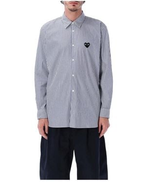 COMME DES GARÇONS PLAY Casual Shirts - Blue