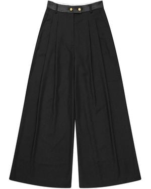 Munthe Weite Hosen - Schwarz