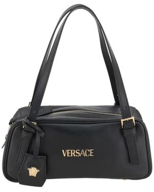 Versace Lamb Ovis Aries Aries Schoudertas - Zwart