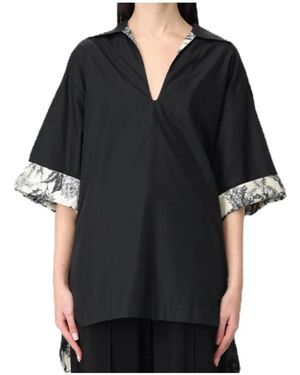 SIMONA CORSELLINI Blouses - Black