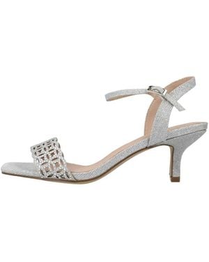 Menbur High Heel Sandalen - Mettallic