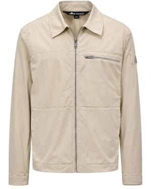 Moose Knuckles Jassen ,Katoen Overshirt - Naturel