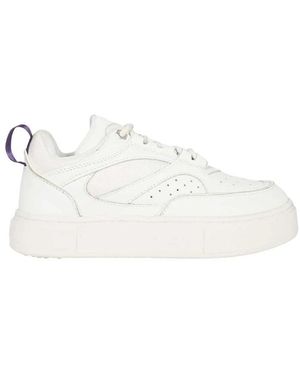Eytys Niedrige Ledersneakers - Weiß