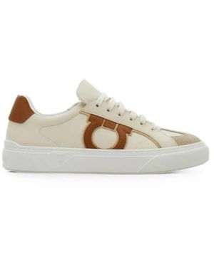 Ferragamo Trainers - Natural