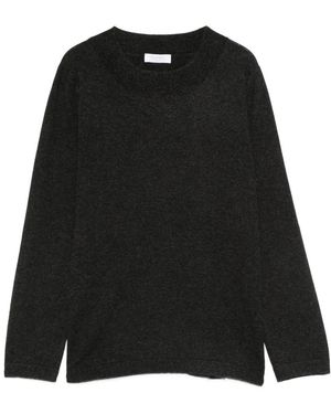 Barba Napoli Round-Neck Knitwear - Black