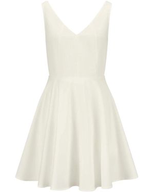 Nicowa Feminines Und Verspieltes Owiletta Minikleid - Weiß
