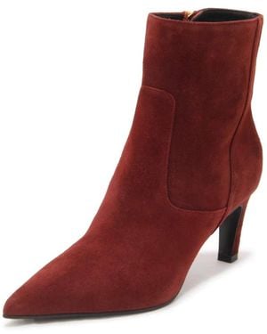 Lella Baldi Heeled Boots - Red
