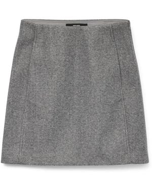 Vero Moda Fortune Allison Korte Rok - Grijs