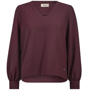 Mos Mosh Overhemden ,Bruin ,Blouses & Shirts - Paars