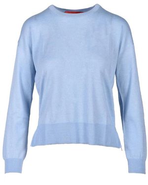 Wild Cashmere Maglia - Blau