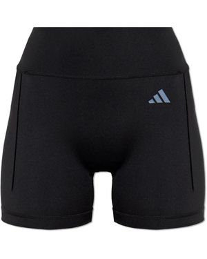 adidas Fitness ,Zwart ,Polyester Optime Short Training Leggings