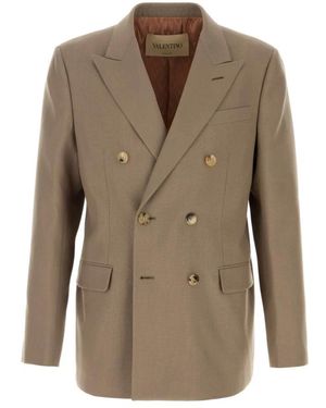 Valentino Garavani Blazers - Brown