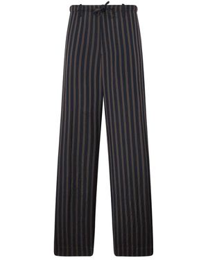 Dries Van Noten Wide Trousers - Grey