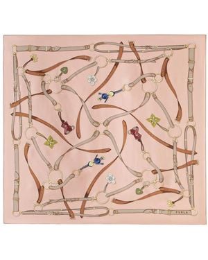 Furla Silky Scarves - Rosa