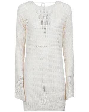 hinnominate Knitted Dresses - Blanco