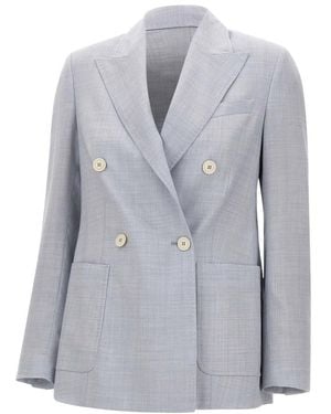 Eleventy Blazers - Gray