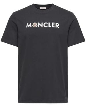 Moncler Logo T-Shirt - Zwart
