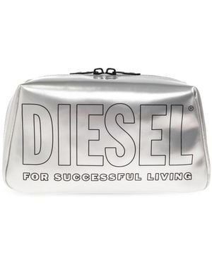 DIESEL Toilet Bags - Metallizzato