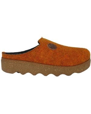 Rohde Oranje Huisslipper Comfort Klompen - Bruin