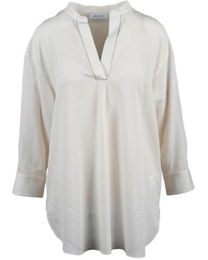 Fabiana Filippi Overhemden ,Katoen Blusa - Grijs