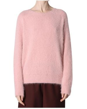 Roberto Collina Rundhals-Strickware - Pink