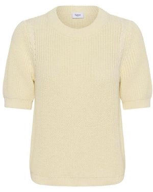 Saint Tropez Round-Neck Knitwear - Neutro