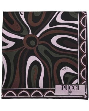PUCCI Pocket Scarves - Nero