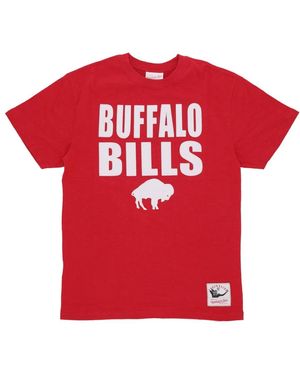 Mitchell & Ness T-Shirts - Red
