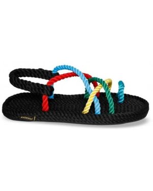 Bohonomad Flat Sandals - Bleu