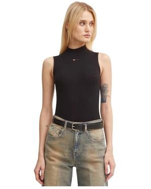 DIESEL Sleeveless Tops - Negro