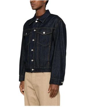 Dries Van Noten Jassen ,Blauw ,Denim Denim Jassen