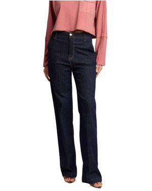 Kocca Boot-Cut Jeans - Azul