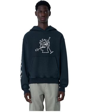 Brain Dead Hoodies - Blue
