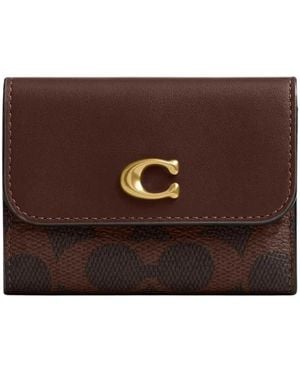 COACH Wallets & Cardholders - Marrón