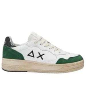 Sun 68 Big Basket Sneaker - Grün