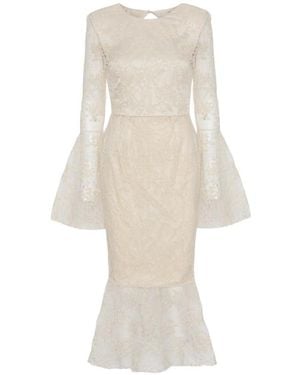 ROTATE BIRGER CHRISTENSEN Party Dresses - Natural