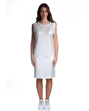 Jijil Jpe26Ab139 Midi Jurk - Wit